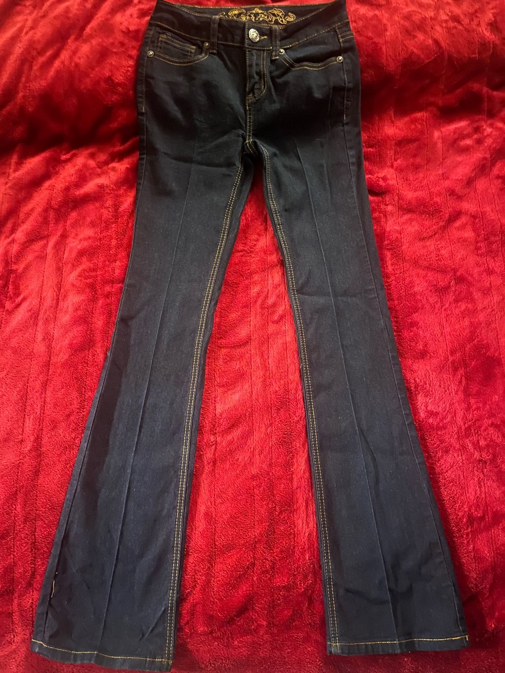 Wax Jean Dark Indigo Flare Jeans
